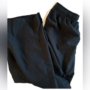 NIKE Athletic Track Pants with White Stripe